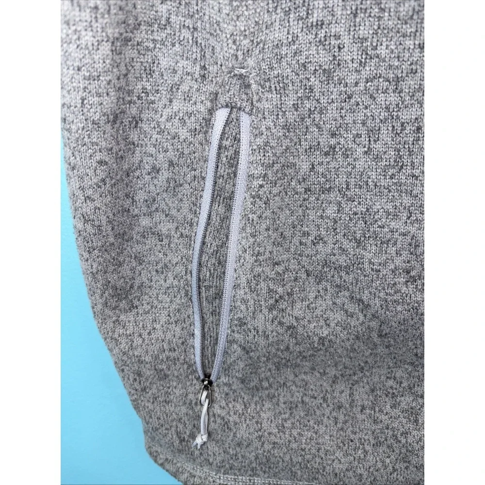 North Face Medium Gray Fleece Vest Heather Gorpcore Hiking Camping